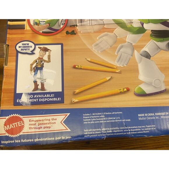 Disney Pixar Toy Story Action-chop Buzz Lightyear Toy New With Box 2021 - Picture 8 of 8